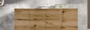madia in rovere nodato 4 ante